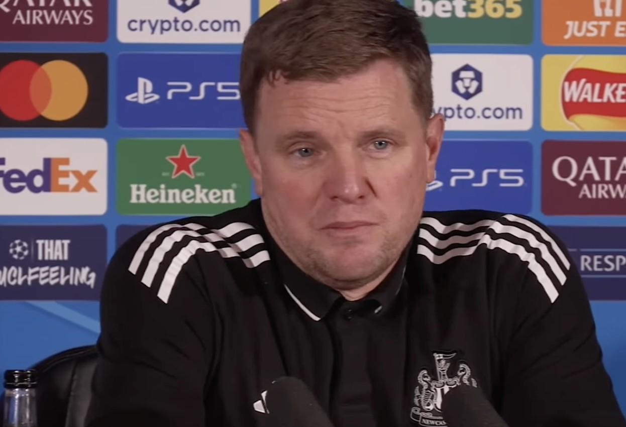 九游体育入口-埃迪-豪：踢巴黎的比赛可能是最难的，他们的风格启发了我们